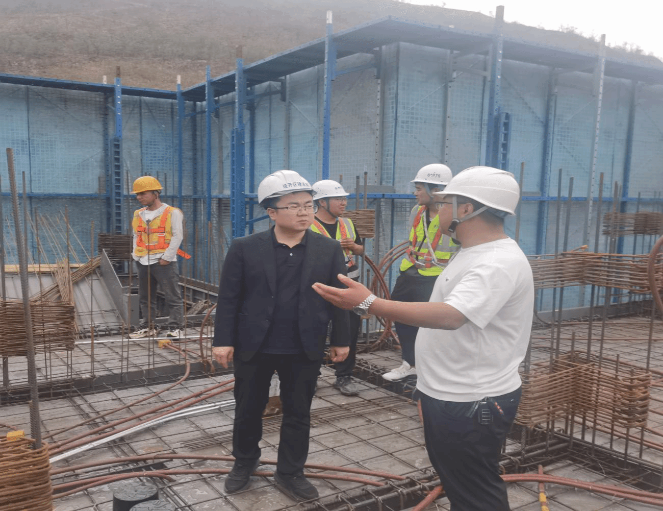 天水经开区建设管理局开展节前安全督导检查 筑牢房屋市政及安全技术防范工程安全防线